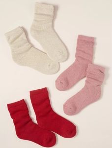 Anthropologie Hiker Crew Sock Set ( 3 pair )
